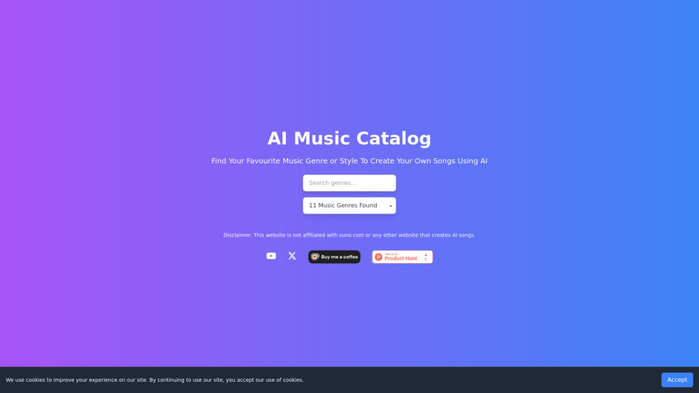 AI Music Catalog