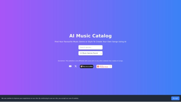 AI Music Catalog