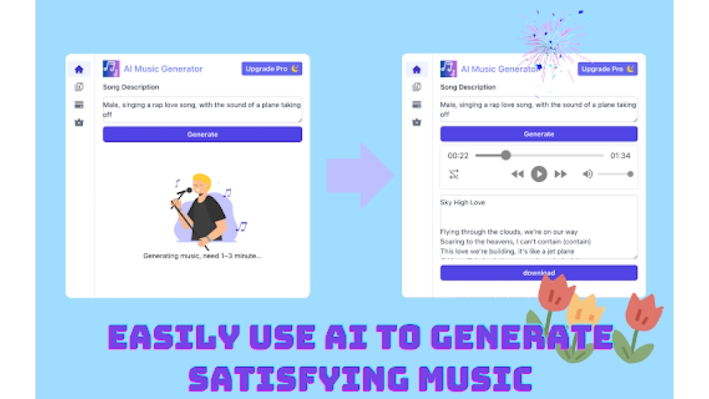 AI Music Generator - Chrome Extension