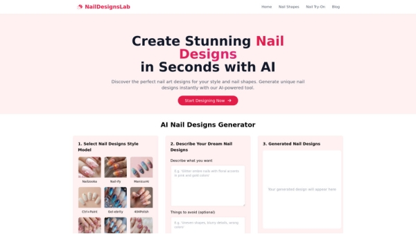 AI Nail Designs Lab