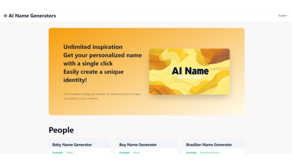 AI Name Generator