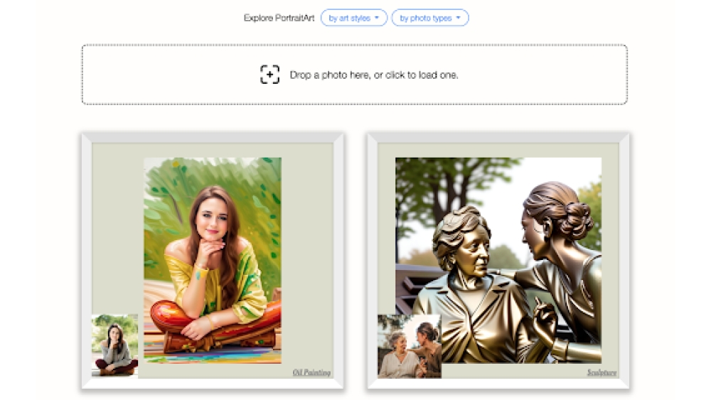 AI Photo Art - Chrome Extension