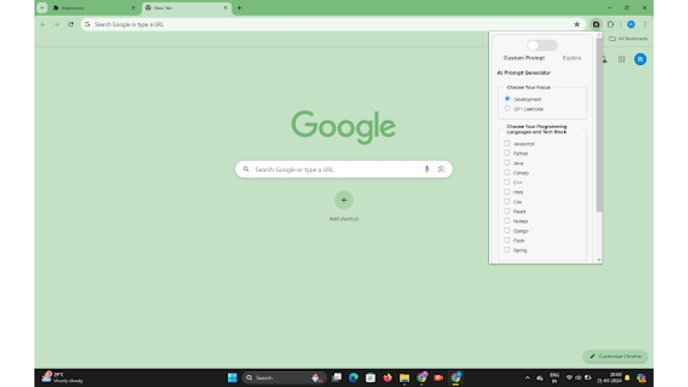AI Prompt Master - Chrome Extension
