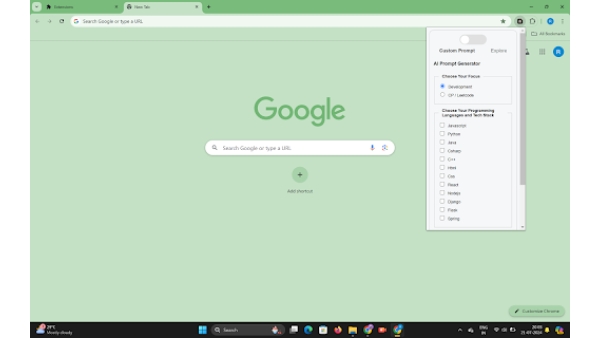 AI Prompt Master - Chrome Extension
