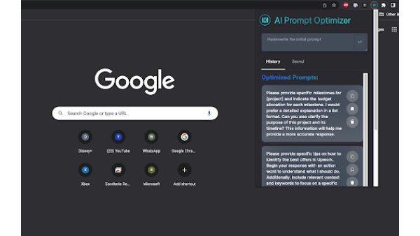 AI Prompt Optimizer - Chrome Extension