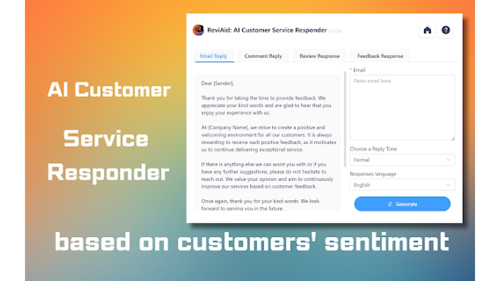 AI Response Generator - Chrome Extension