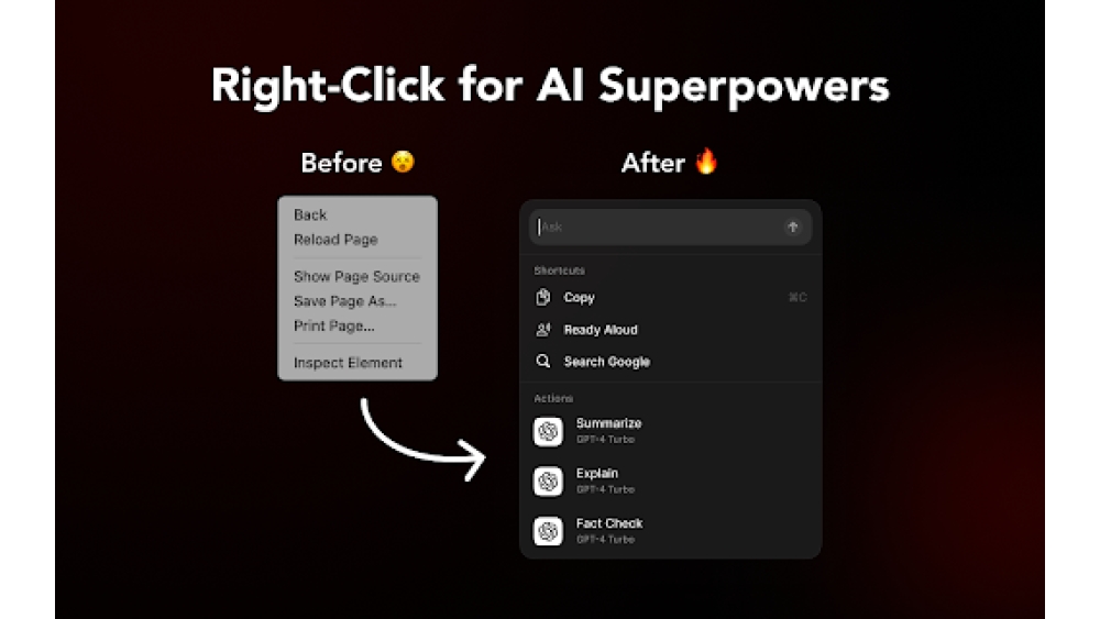 AI Right-Click Extension - Chrome Extension