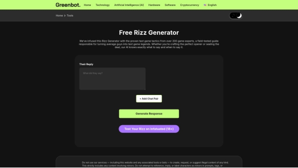 AI Rizz Generator