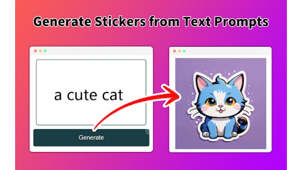 AI Sticker Maker - Chrome Extension