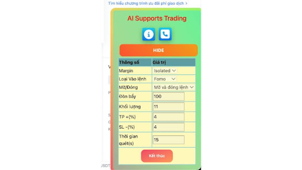 AI Supports Trading Extension - Chrome Extension
