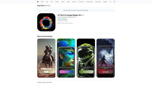 AI Text to Image Magic Art