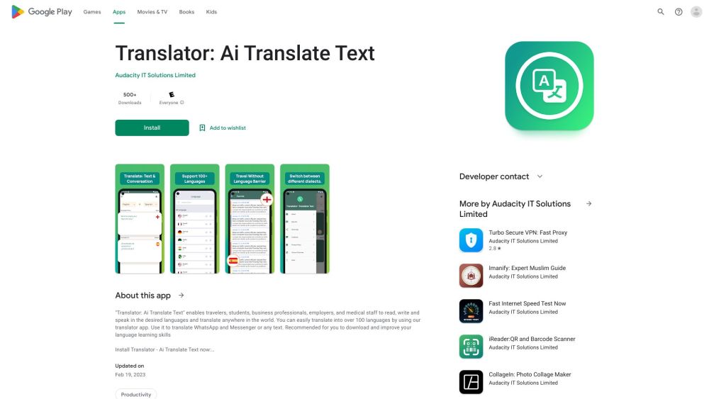 Ai Translate Text