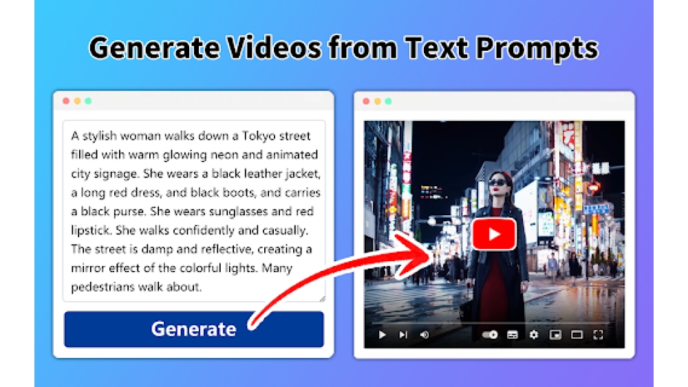AI Video Generator - Chrome Extension
