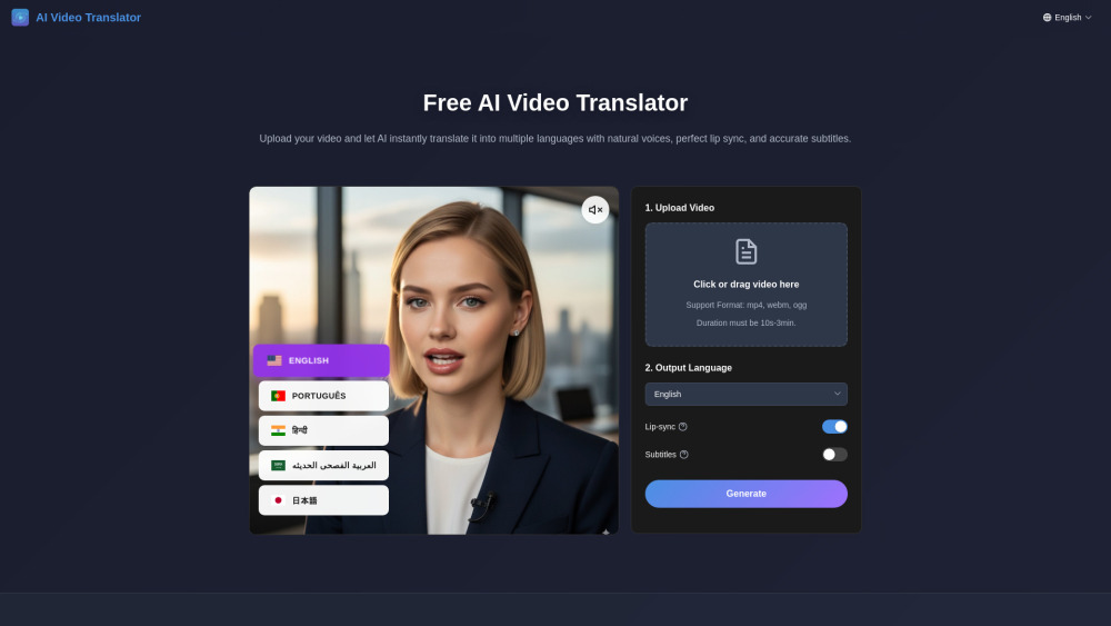 AI Video Translator