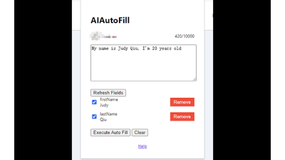 AIAutoFill - Chrome Extension