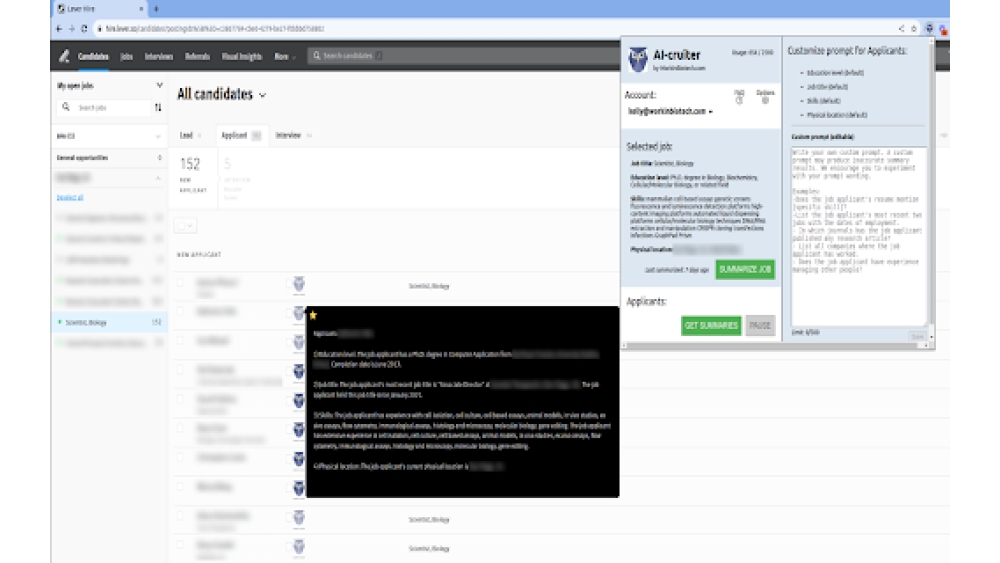 AI-cruiter - Chrome Extension