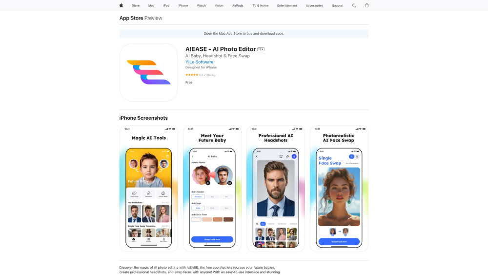 AIEASE - AI Photo Editor