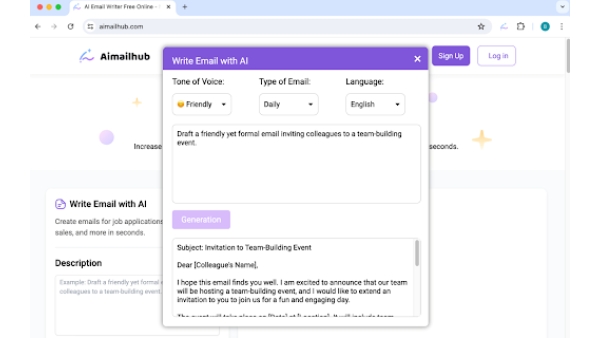 Aimailhub - Chrome Extension