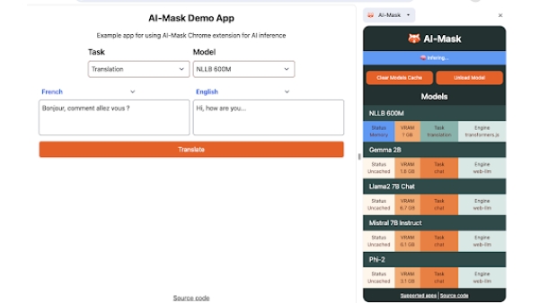 AI-Mask - Chrome Extension