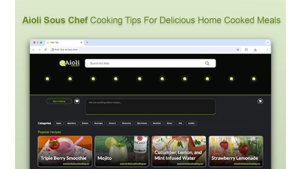 Aioli: Your Sous Chef - Chrome Extension