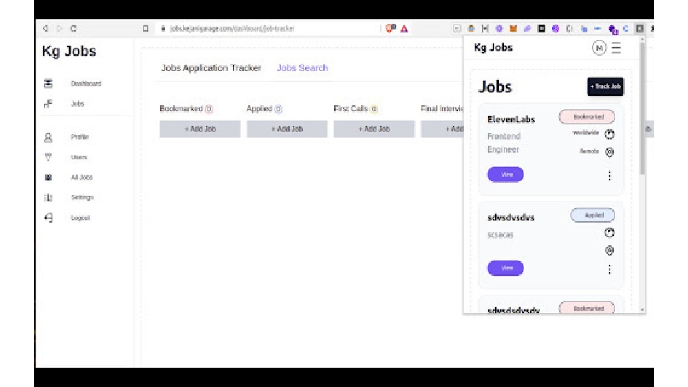AI-Powered Job Search Toolkit - Chrome Extension