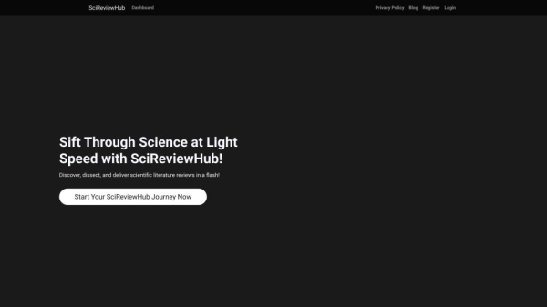 AI-powered Scientific Review Generator