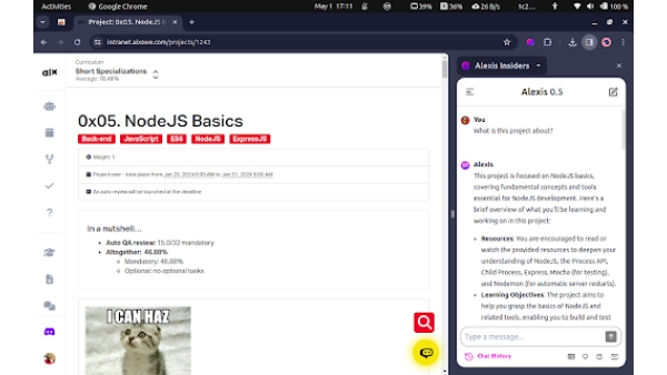 Alexis - Chrome Extension