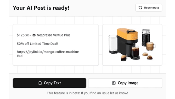Amazon Affiliate Tool - Chrome Extension