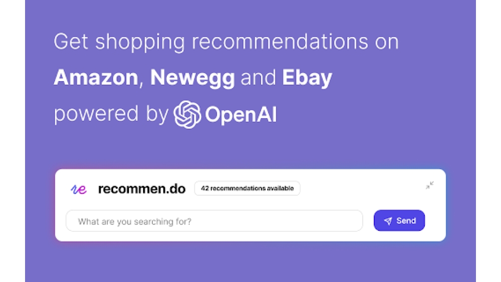 Amazon, Newegg, Ebay Shopping Recommendation - Chrome Extension
