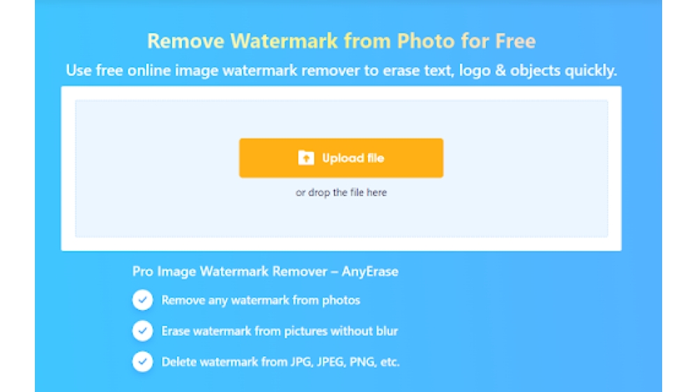 Amoyshare Watermark Remover - Chrome Extension