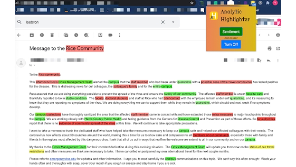 Analytic Highlighter - Chrome Extension