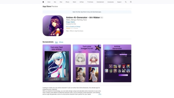 Anime-AI-Generator - Art-Maker