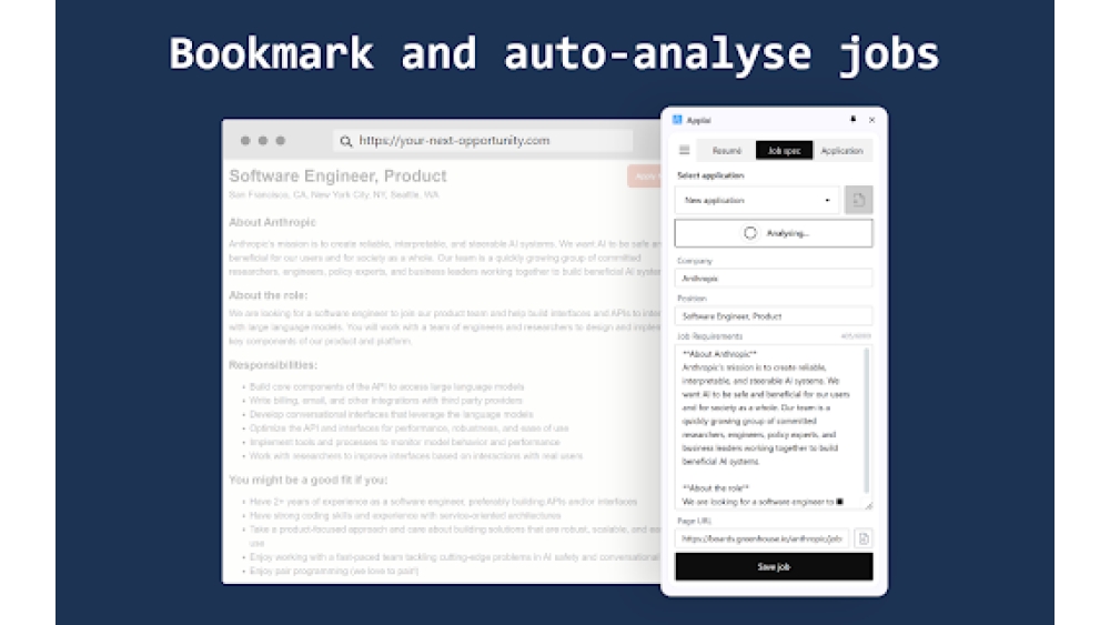 Applai - Chrome Extension
