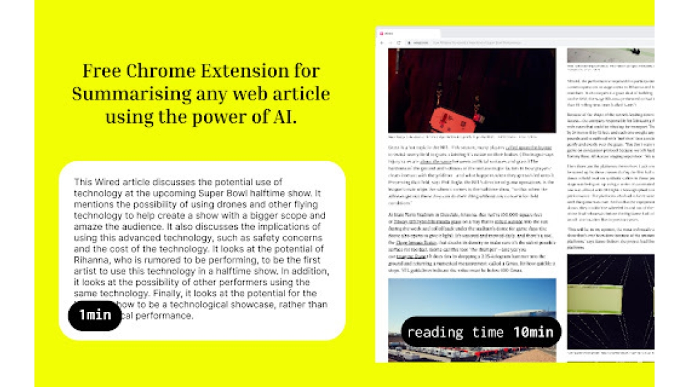 Article Summarizer - Chrome Extension