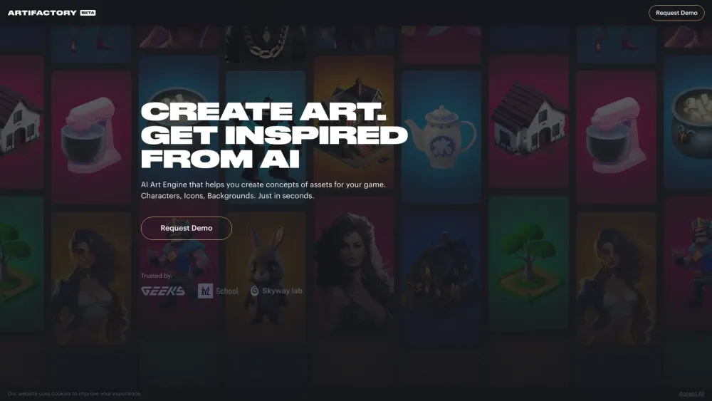 Artifactory – AI Game Assets Generation