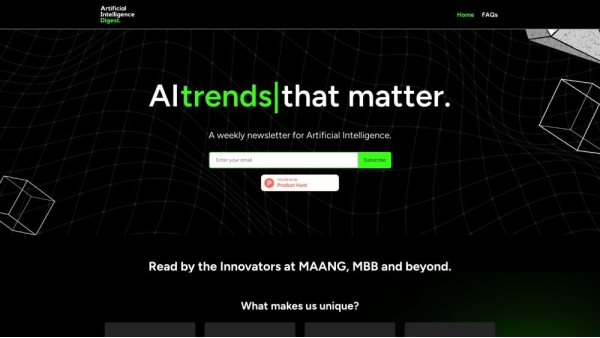 Artificial Intelligence Digest