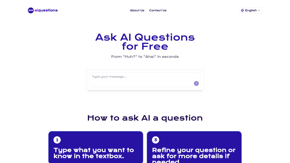Ask AI Questions Online