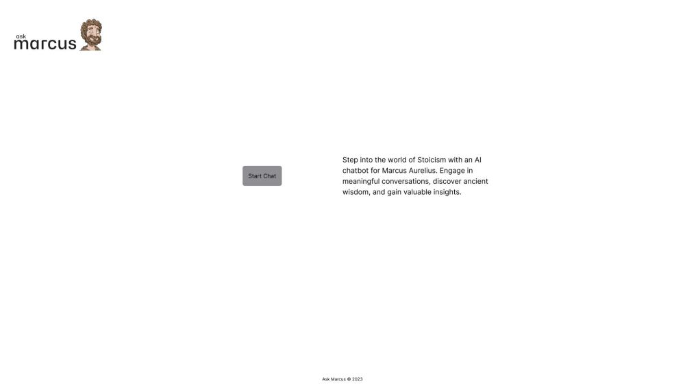 Ask Marcus - Conversations with Marcus Aurelius