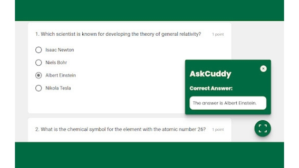 AskCuddy - Chrome Extension