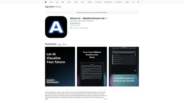 Attract AI・Manifest Dream Life