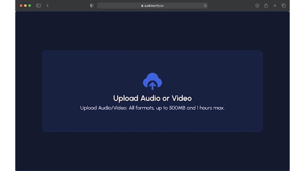 Audio Textify - Chrome Extension