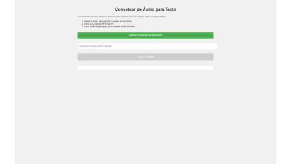 Audio to Text Converter - Chrome Extension