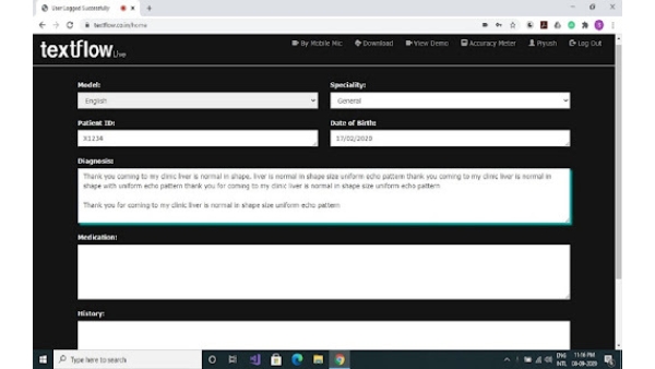 Augnito Plugin - Chrome Extension