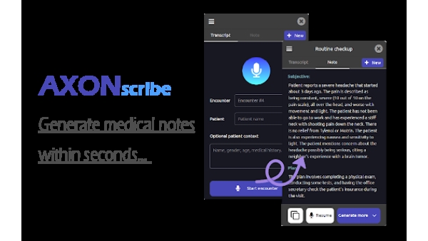 AXONscribe - Chrome Extension