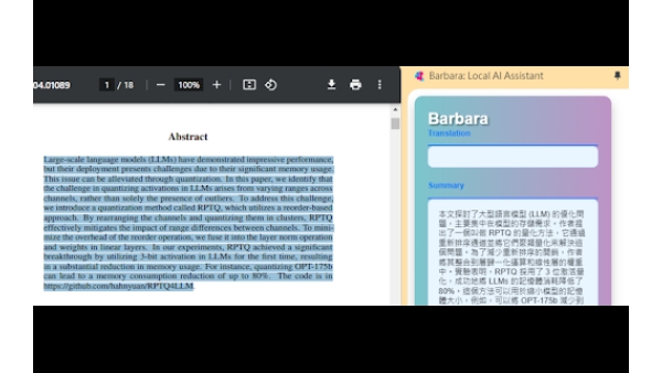 Barbara - Chrome Extension