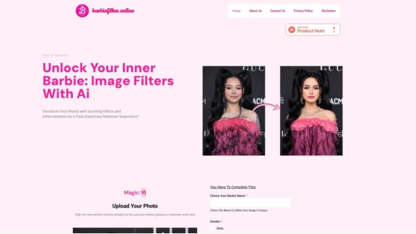 Barbie Filter Online