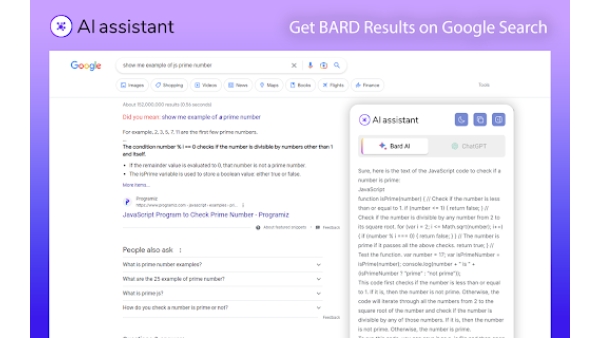 Bard for Google - Chrome Extension