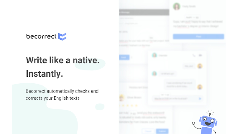 Becorrect - Chrome Extension