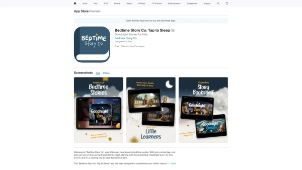 Bedtime Story Co: Tap to Sleep