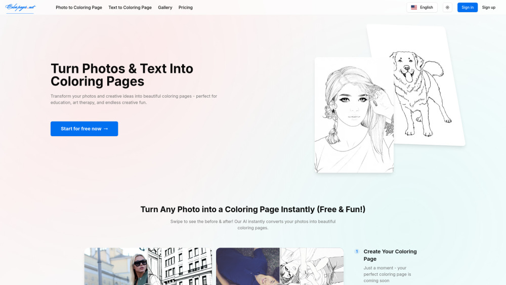 Best Coloring Pages AI
